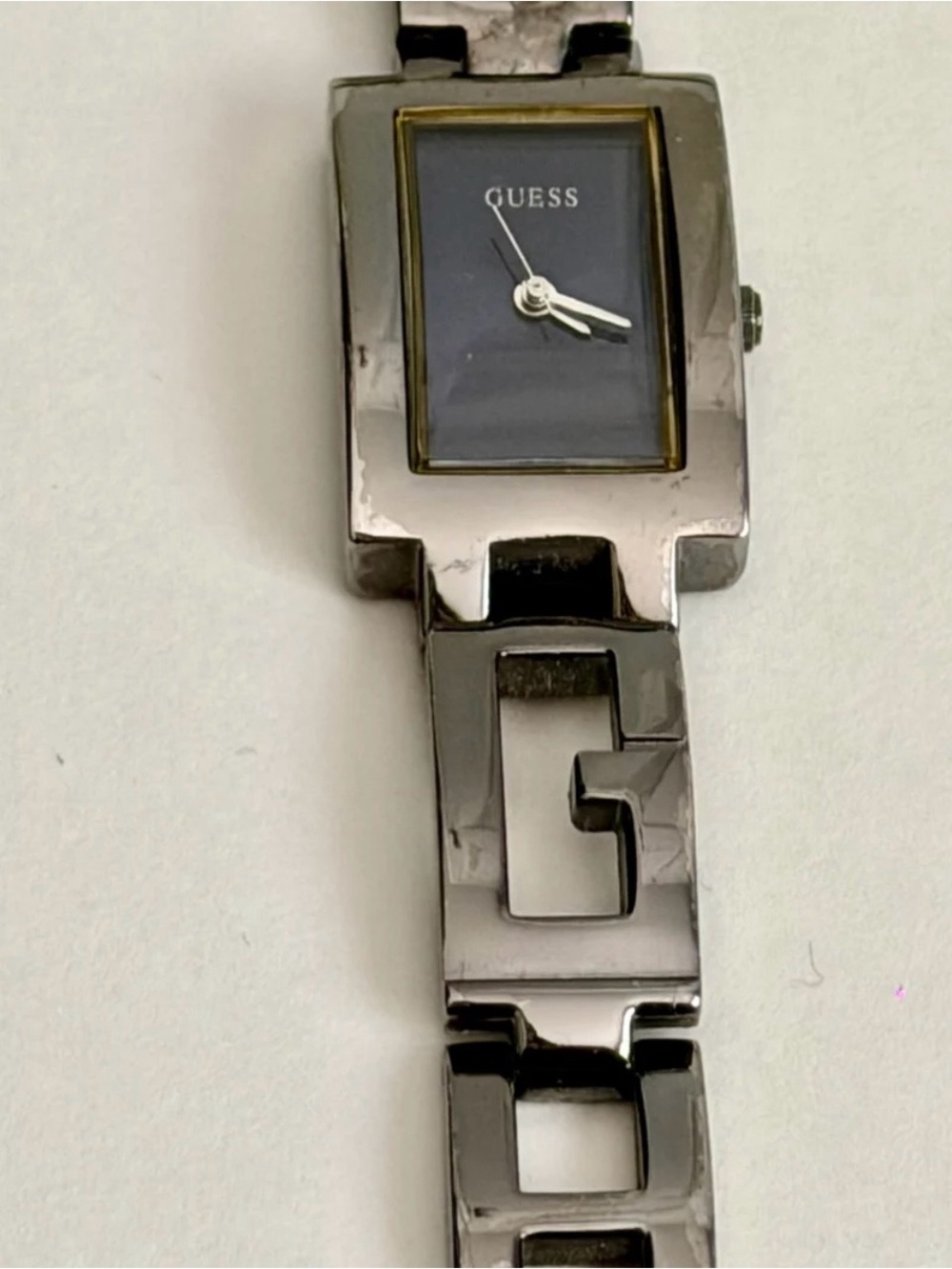 Guess Women’s Watch Wristwatch G Shaped Links 6.5” Bracelet Length